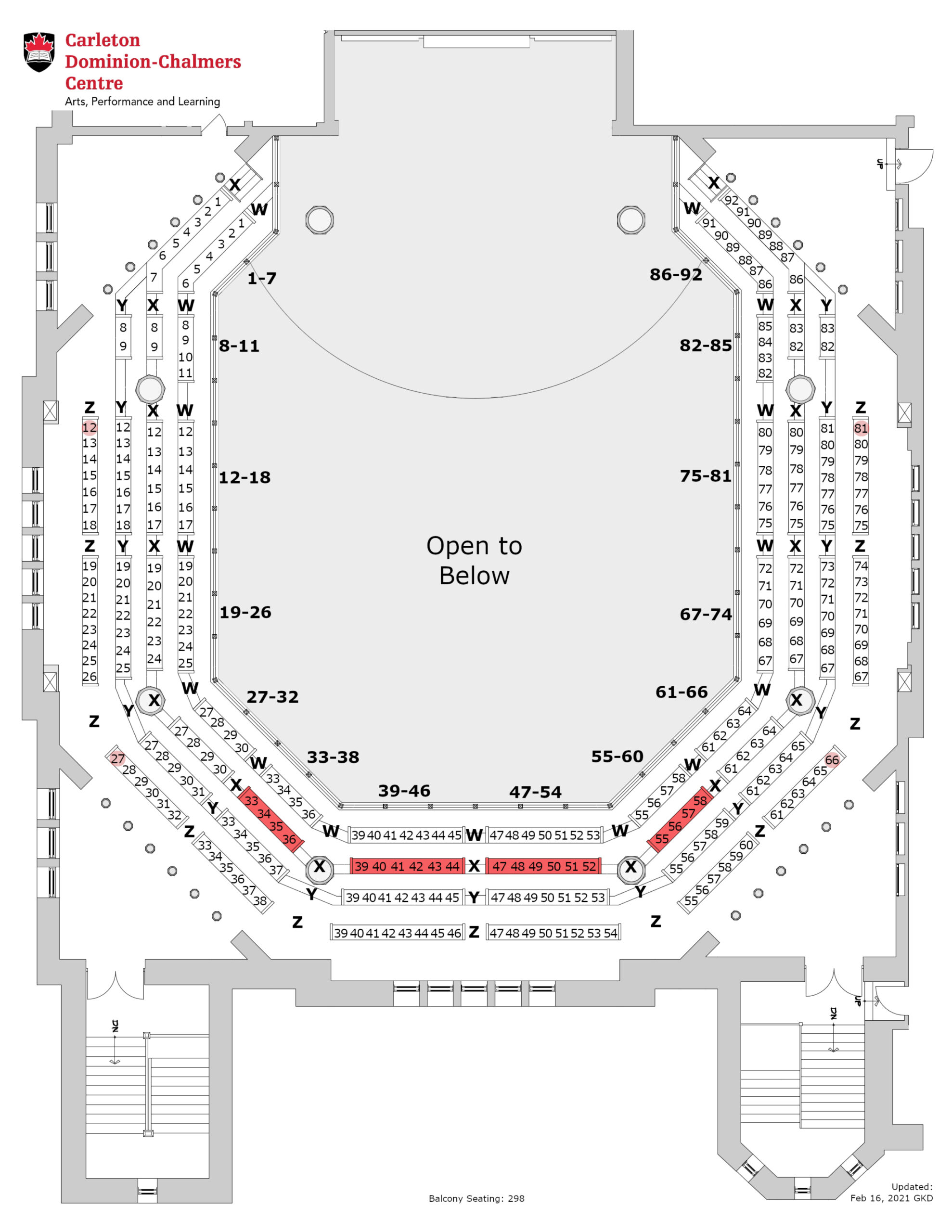 Balcony Level - VIP (FBO)